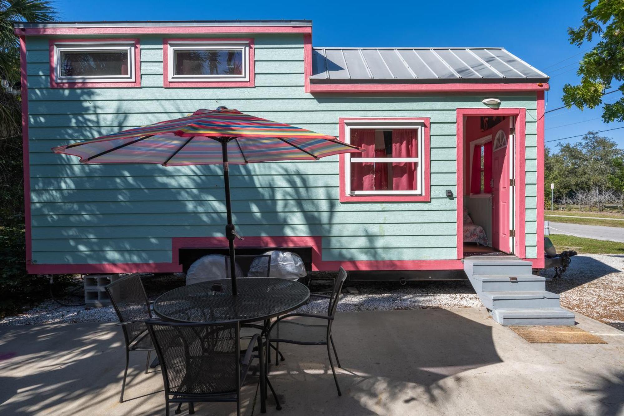 Tiny House Siesta Villa Sarasota Bagian luar foto