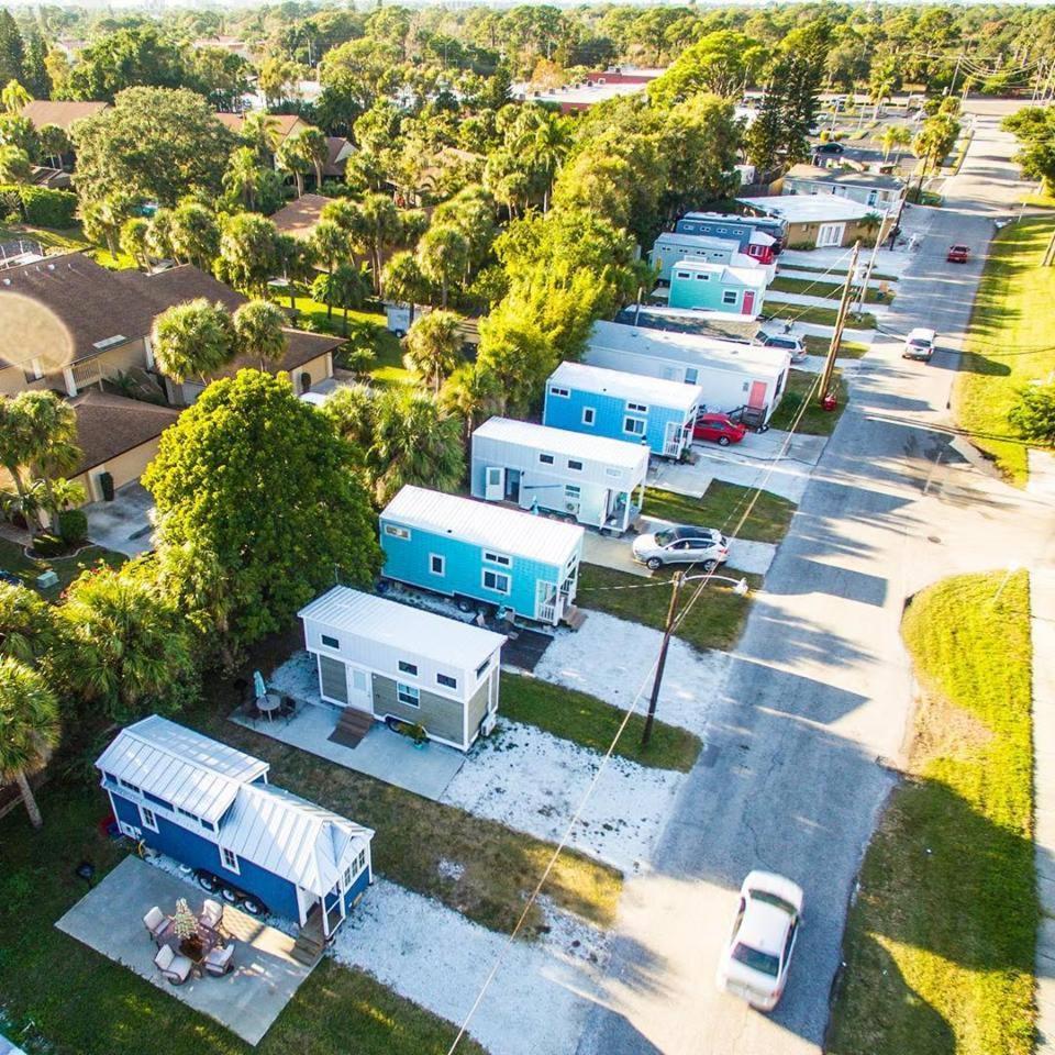Tiny House Siesta Villa Sarasota Bagian luar foto
