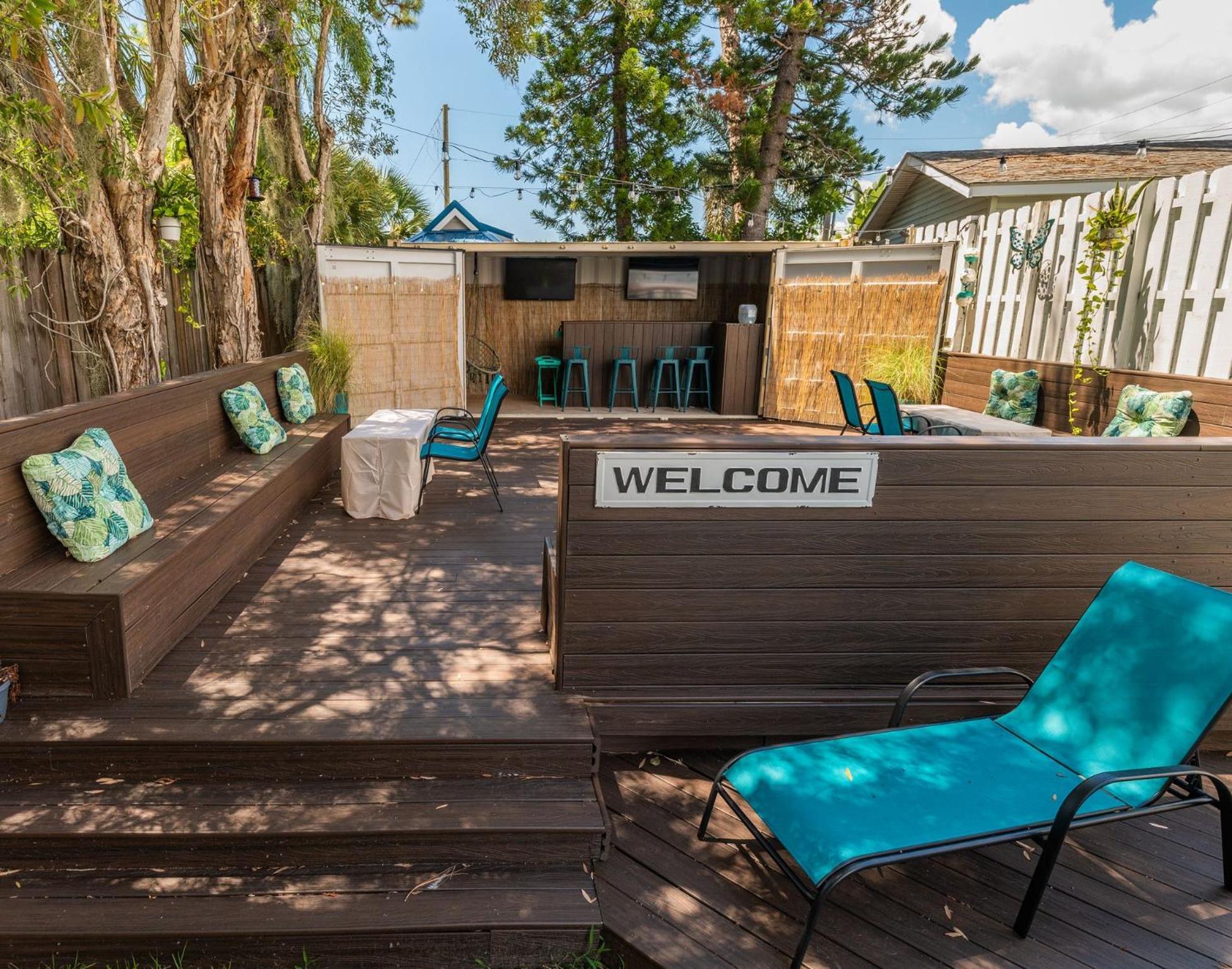 Tiny House Siesta Villa Sarasota Bagian luar foto