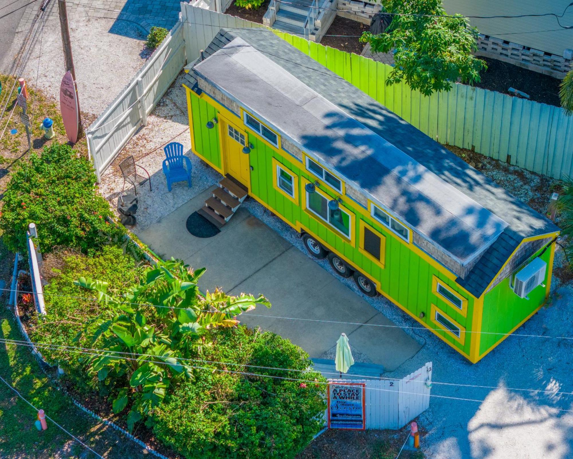 Tiny House Siesta Villa Sarasota Bagian luar foto